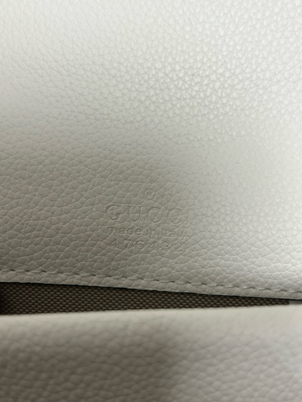White Leather Dionysus Super Mini - Picture 6 of 9
